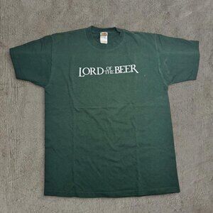 Vintage y2K Lord of the beers shirt size L